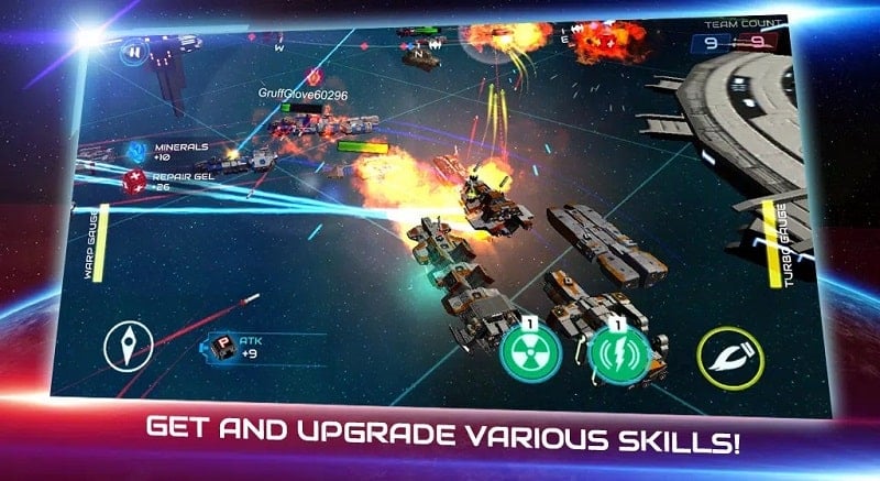 Starship Battle mod apk