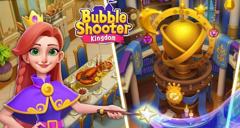 Bubble Shooter Kingdom v1.19.1 MOD APK (Unlimited Hints) Download