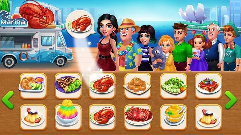 Cooking Truck mod apk