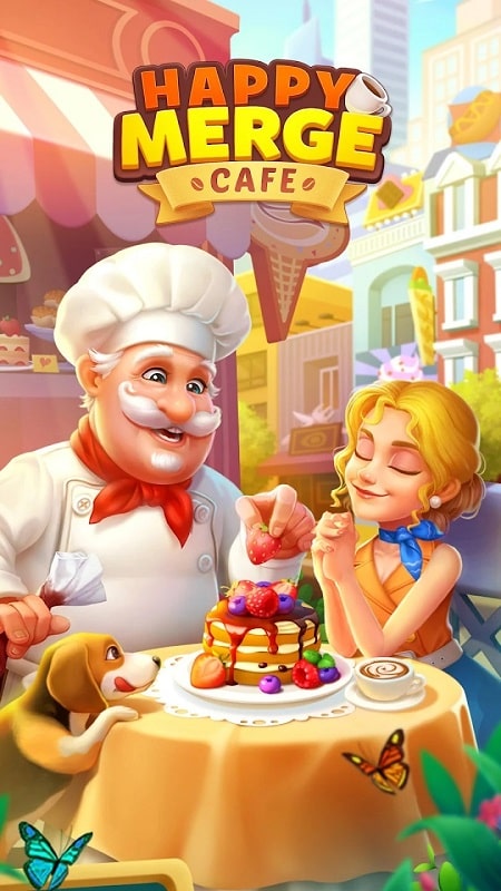 Happy Merge Cafe mod android free