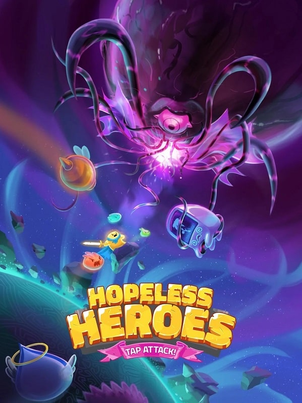 Hopeless Heroes Tap Attack mod android free