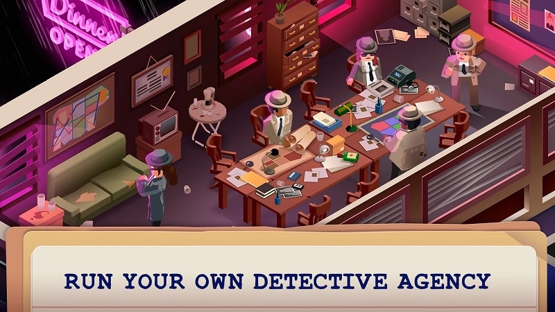Idle Crime Detective Tycoon mod