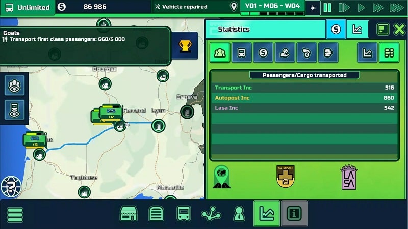 Transport INC Tycoon Manager mod