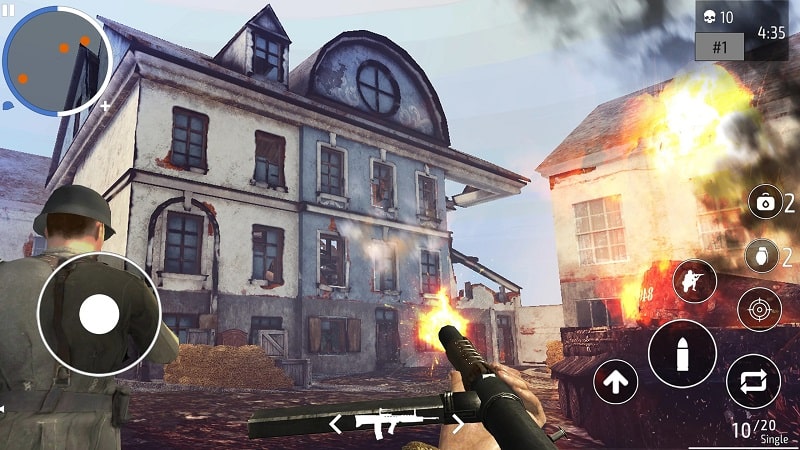 World War 2 Shooter mod android free