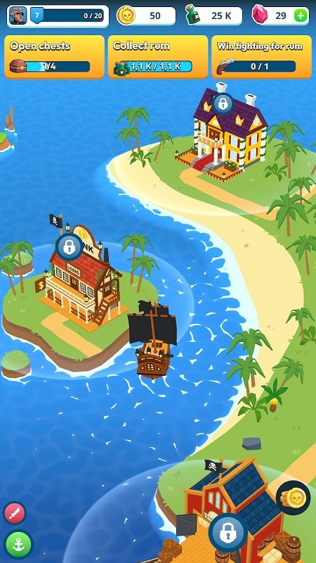 Idle Pirates — Ship Simulator mod