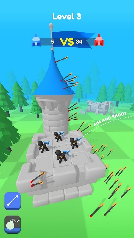 Merge Archers mod android free