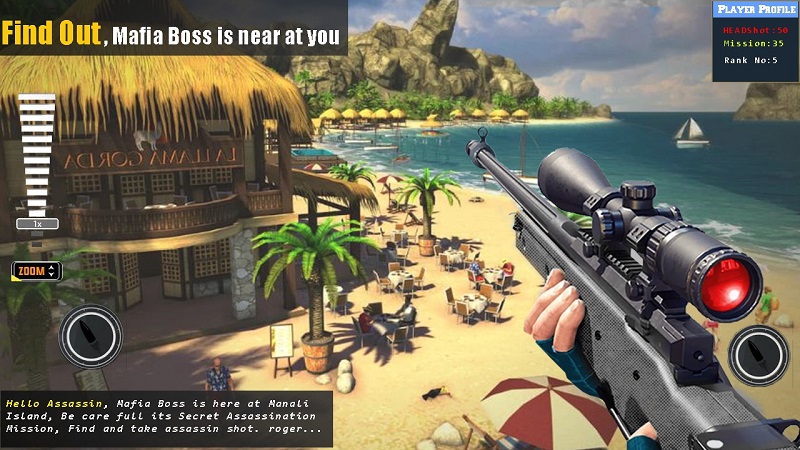 Modern Sniper 3d Assassin mod apk