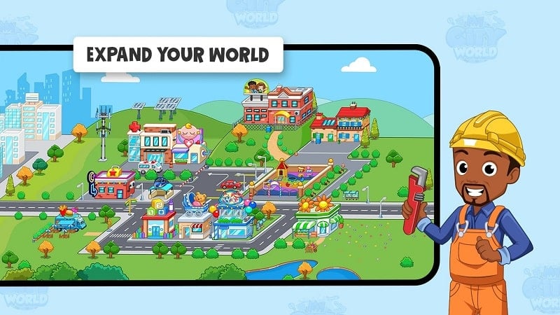 My Town World Mega Doll City mod apk