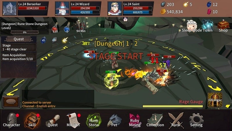 Dungeon Of Three Man mod apk 