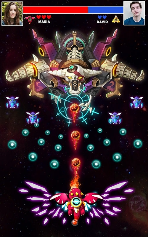 Space shooter Galaxy attack mod android free 