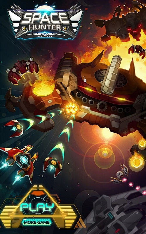 Space shooter Galaxy attack mod apk free 