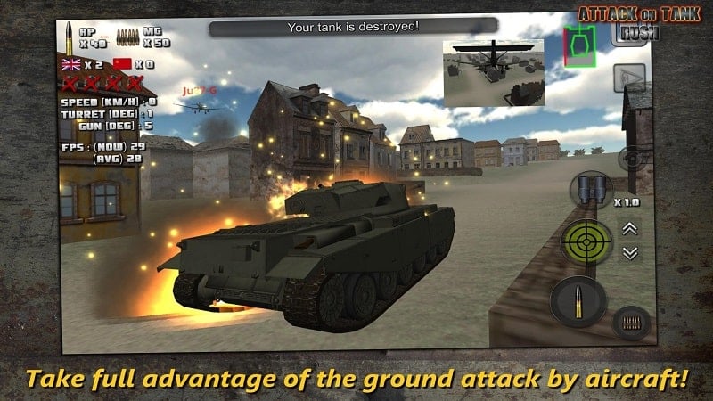 Attack on Tank mod apk