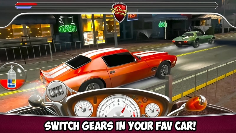 Classic Drag Racing Car Game mod apk