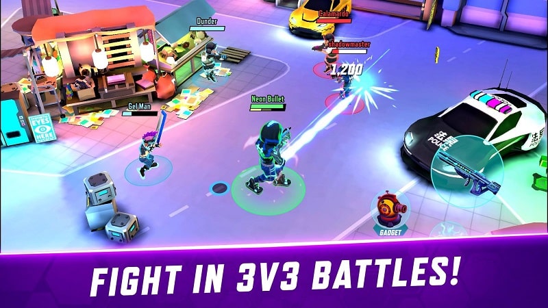 Gridpunk Battle Royale 3v3 PvP android