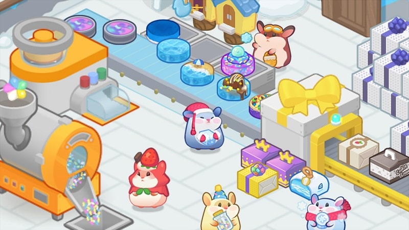 Hamster cake factory MOD APK 1.0.58 (Free Shopping) Download