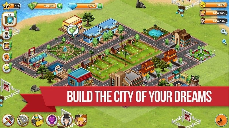 Village Island City Simulation apk