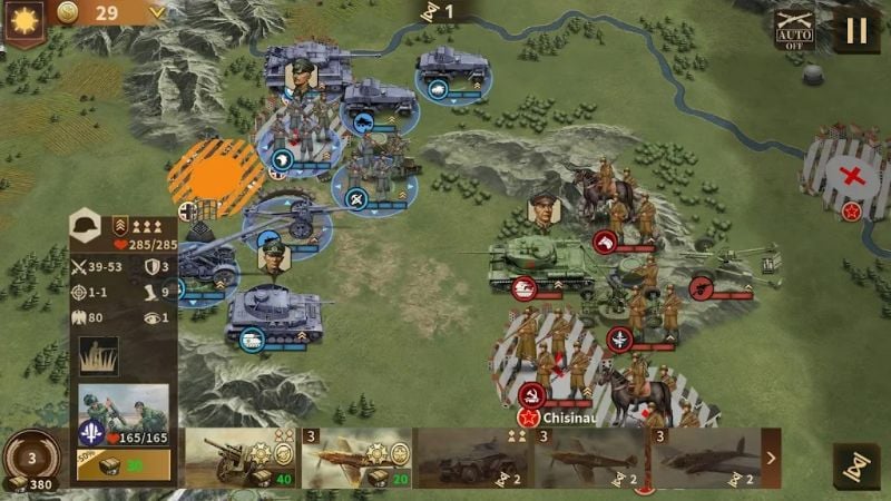 Glory of Generals 3 android