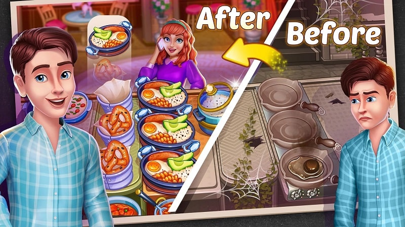 American Cooking Star Game mod