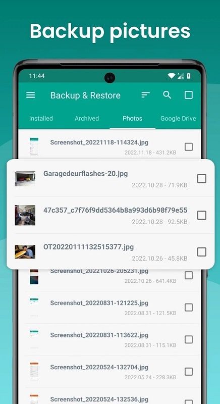 Backup and Restore APP SMS mod android 