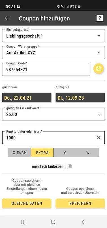 Extreme Couponing Manager mod android 