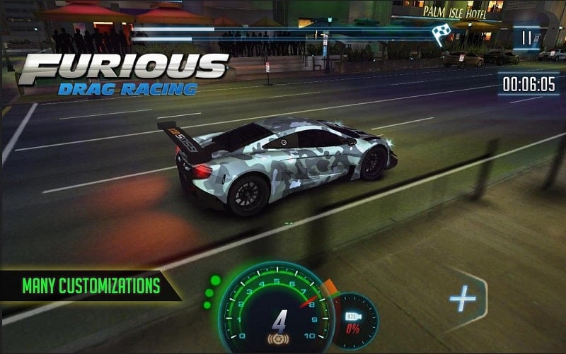 Furious 8 Drag Racing mod apk min