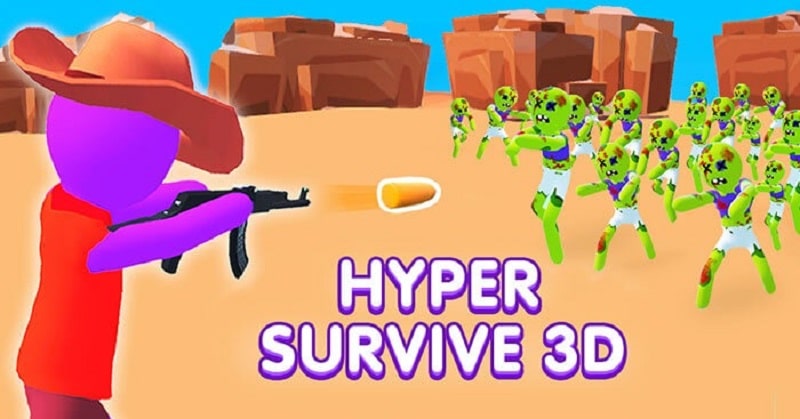 Hyper Survive 3D Ver. 2.4.1 MOD MENU, Max Level