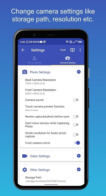 PhotoStamp Camera mod android free 