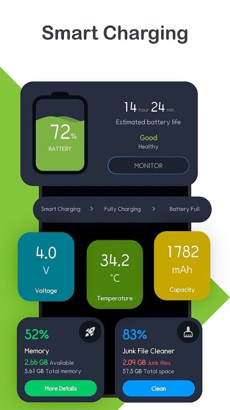 Smart Charging Charge Alarm mod 