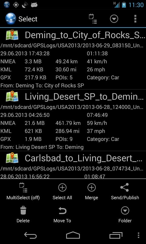 Ultra GPS Logger mod android free 