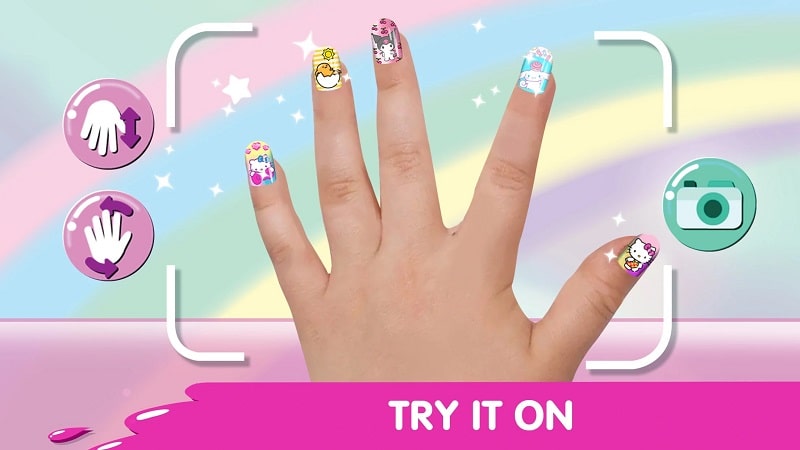 Hello Kitty Nail Salon mod apk