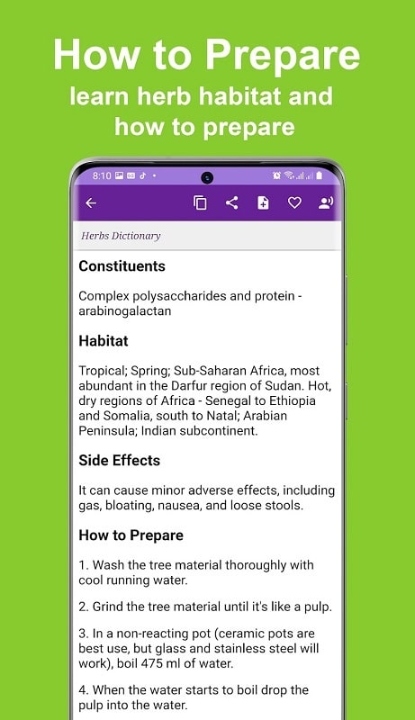 Herbs Dictionary Pro mod apk 