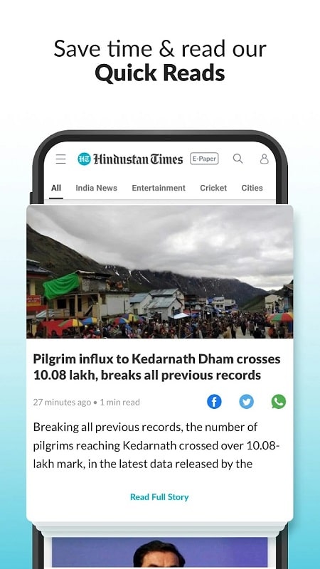 Hindustan Times mod apk 