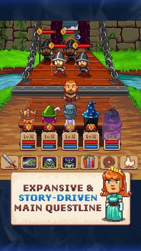 Knights of Pen Paper 2 RPG mod free