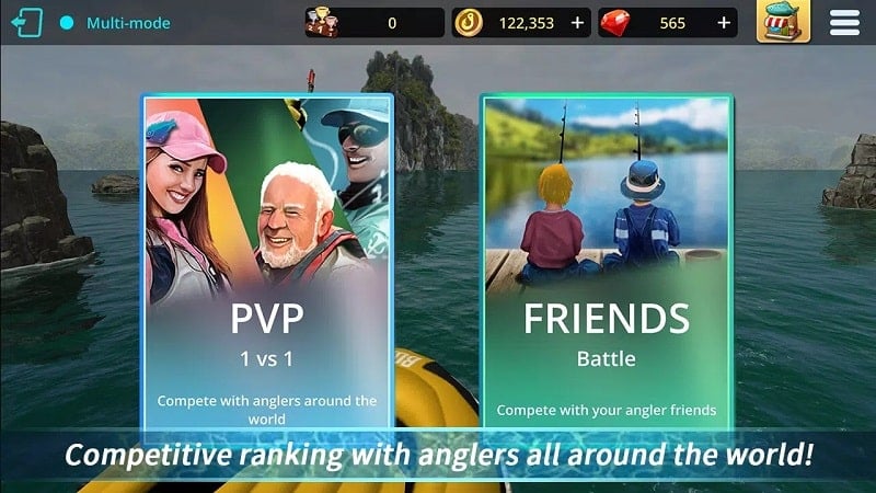 Monster Fishing Tournament apk