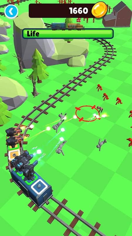 Train Artillery mod apk