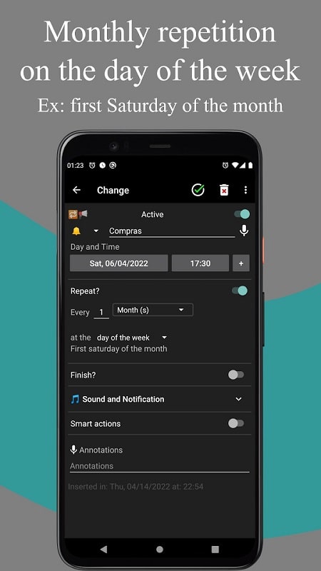 Alarm and pill reminder mod android free 