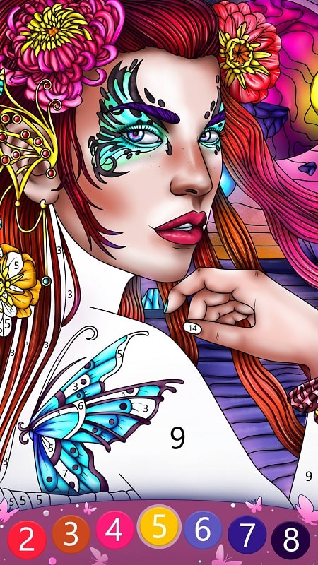 Paint by Number Coloring v4.6.2 APK + MOD (Unlimited Hints) Download