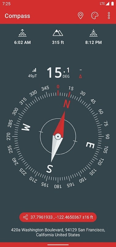 Compass Altimeter mod apk 