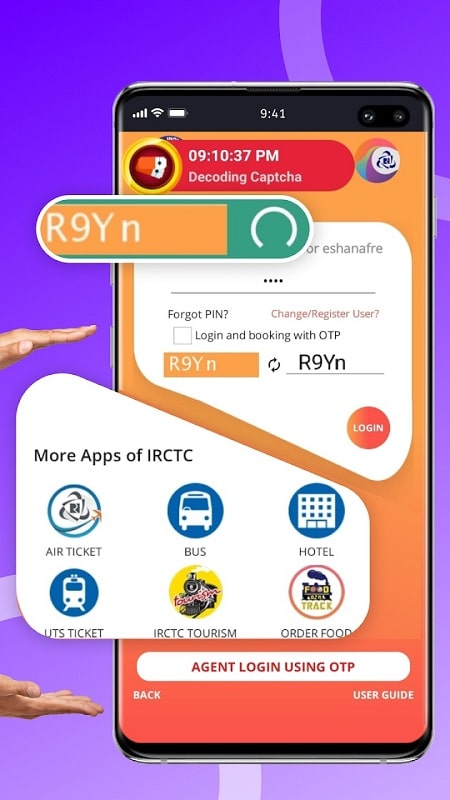 Confirm Tatkal Ticket Booking mod android 