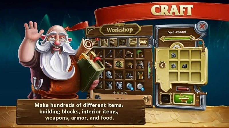 Craft The World mod apk min