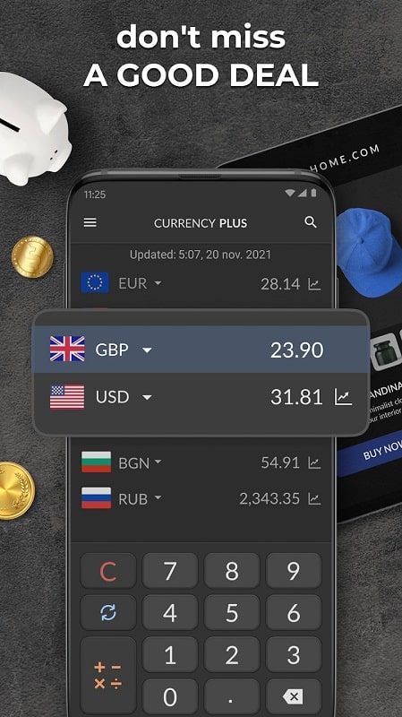 Currency Converter Plus mod android 