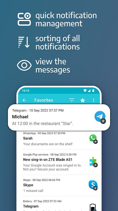 Notification History Log mod apk 