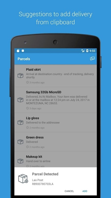 Parcels mod apk free 