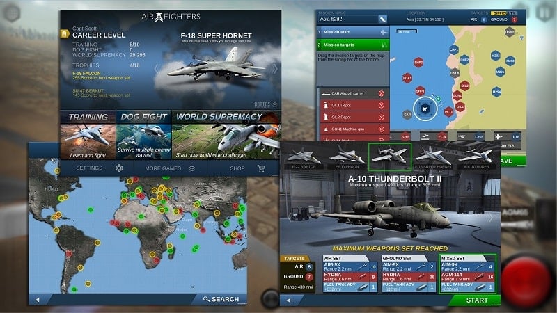 AirFighters mod free