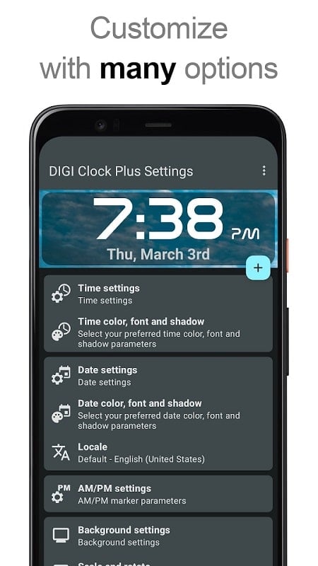 DIGI Clock Widget Plus mod android 