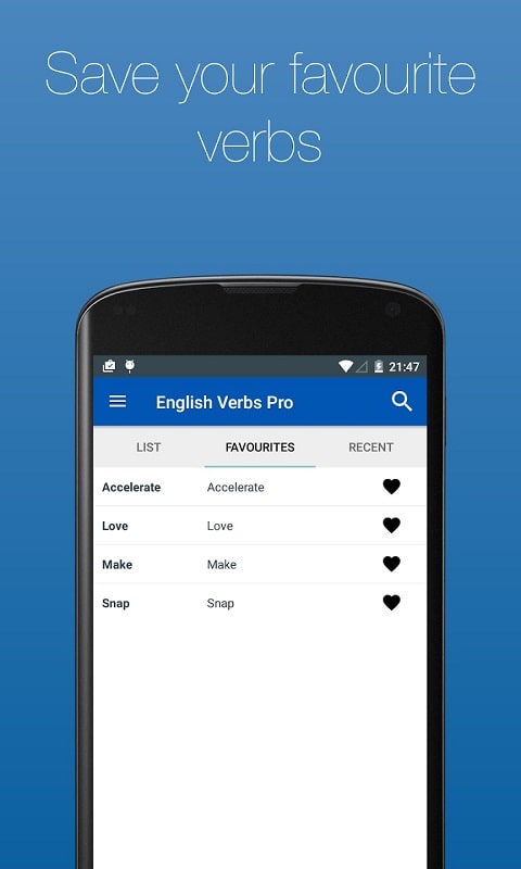 English Verb Conjugator Pro mod android free 