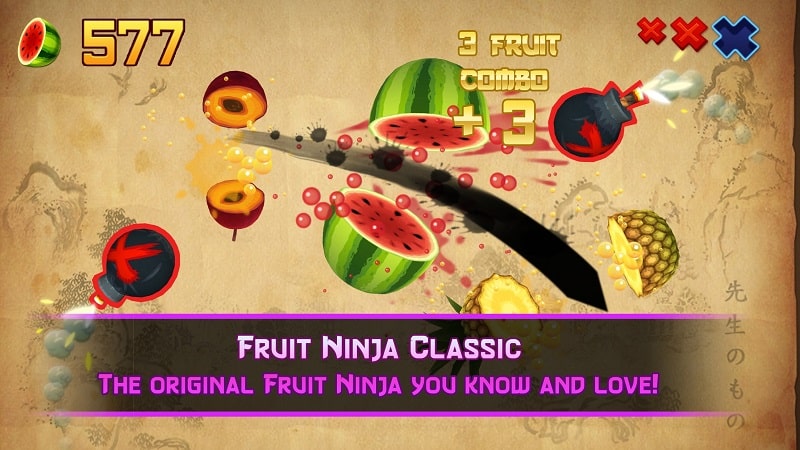 Fruit Ninja Classic APK + Mod 3.0.1 - Download Free for Android