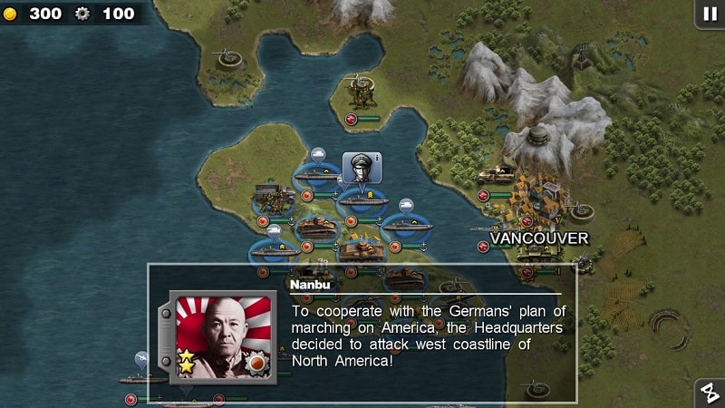 Glory of Generals Pacific mod