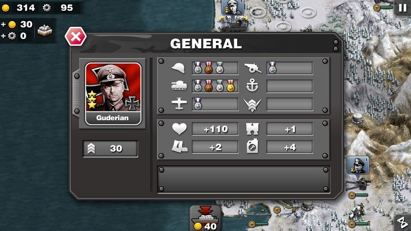 Glory of Generals mod free