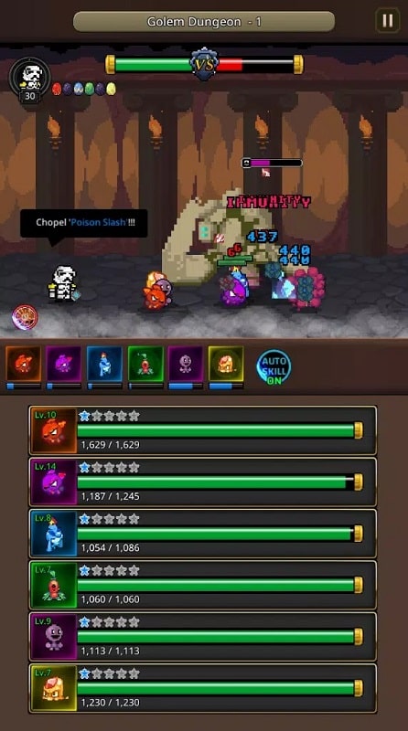 Grow Mergemon Masters Idle Rpg free